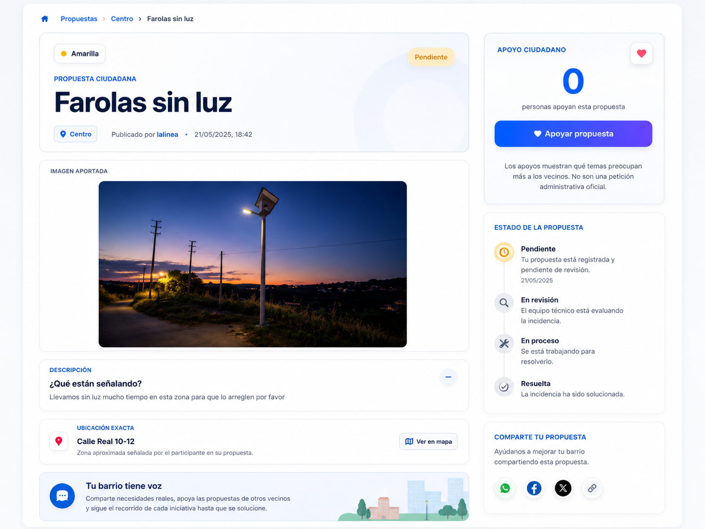 Captura 1 de Consulta ciudadana